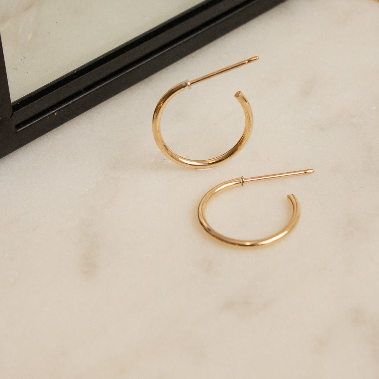 Sable Hoops Gold