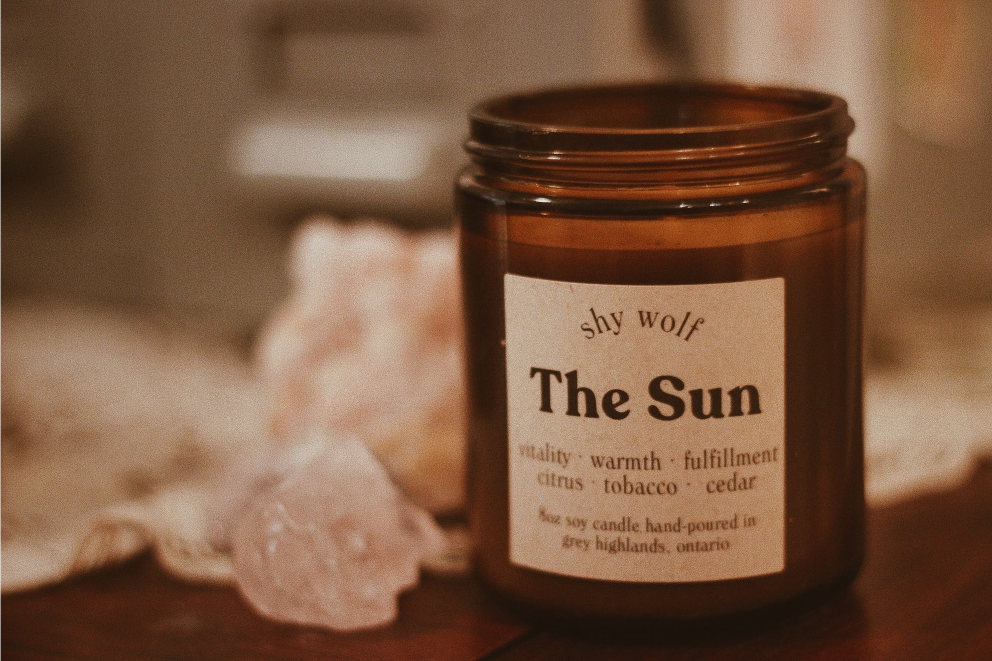The Sun Tarot Candle