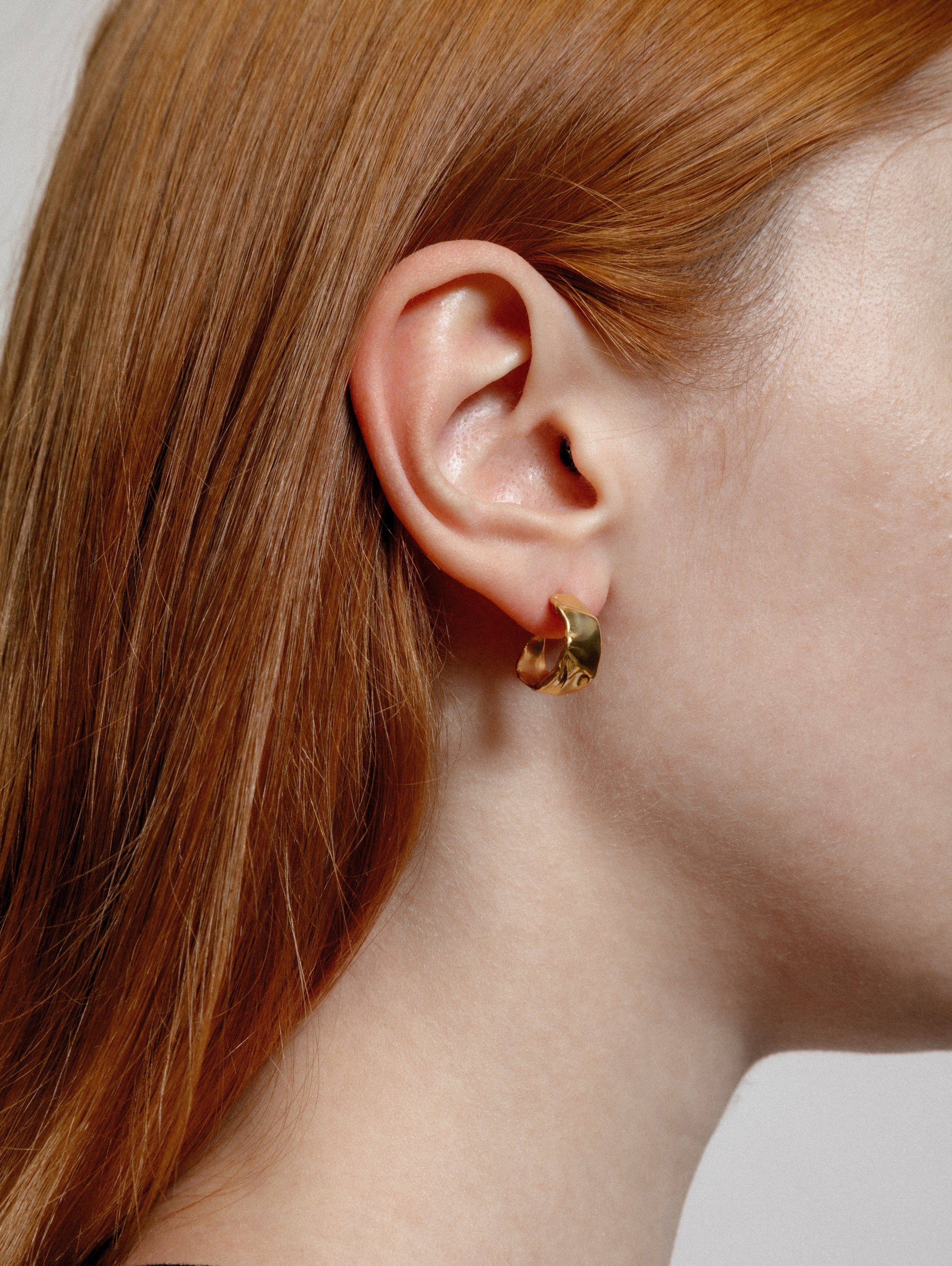Small Ciara Earrings Gold