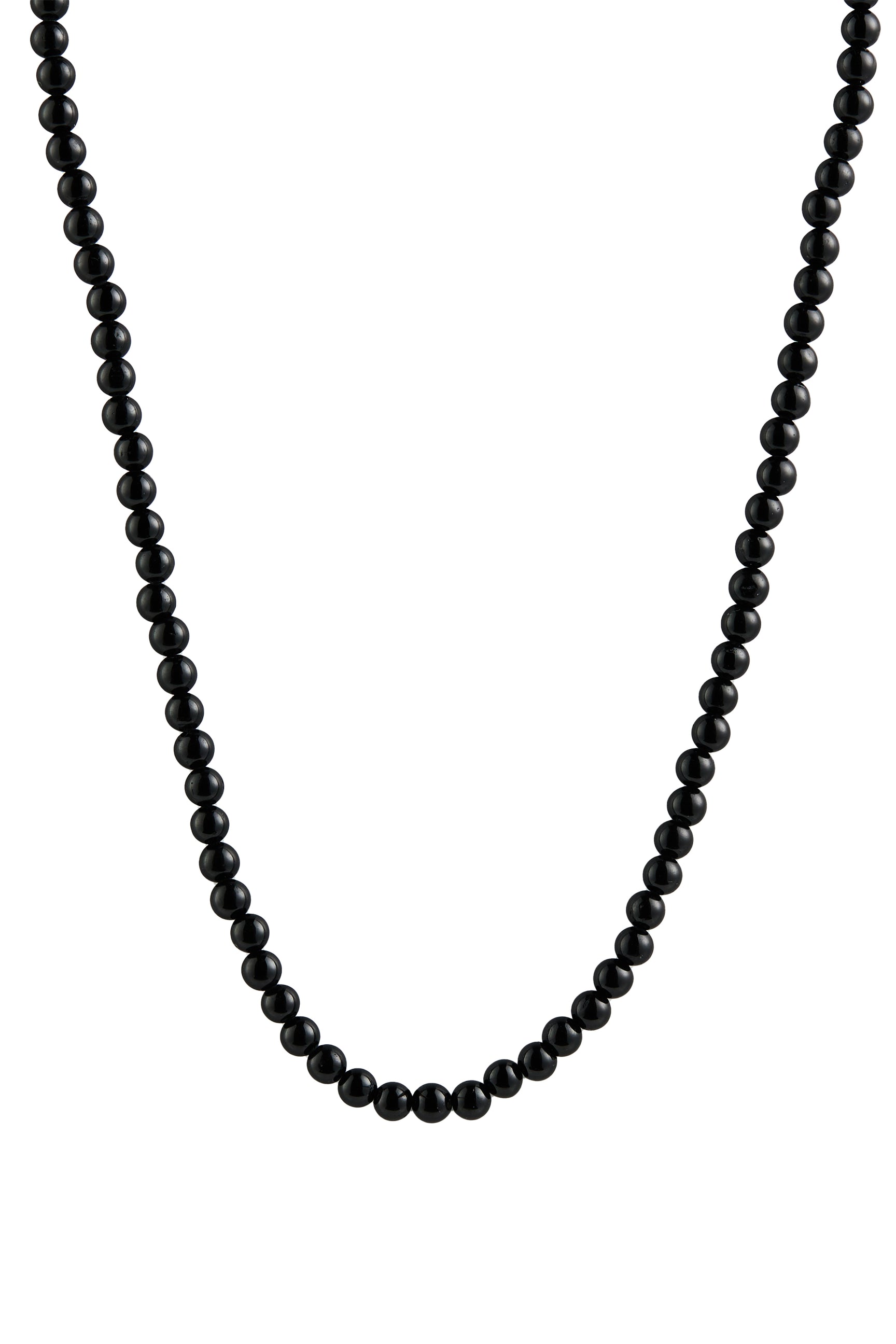 Petite Boule Necklace Black Tourmaline
