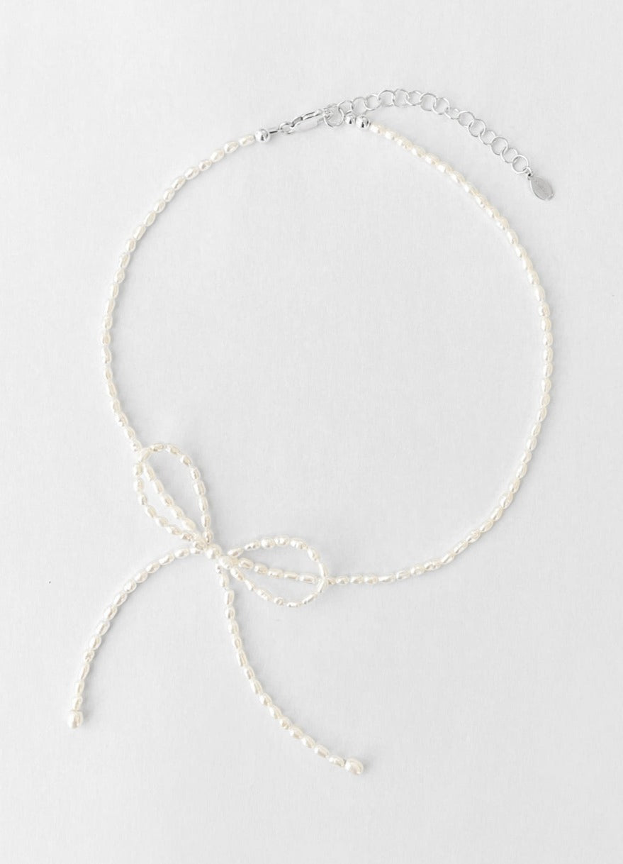 Margot Necklace Pearl