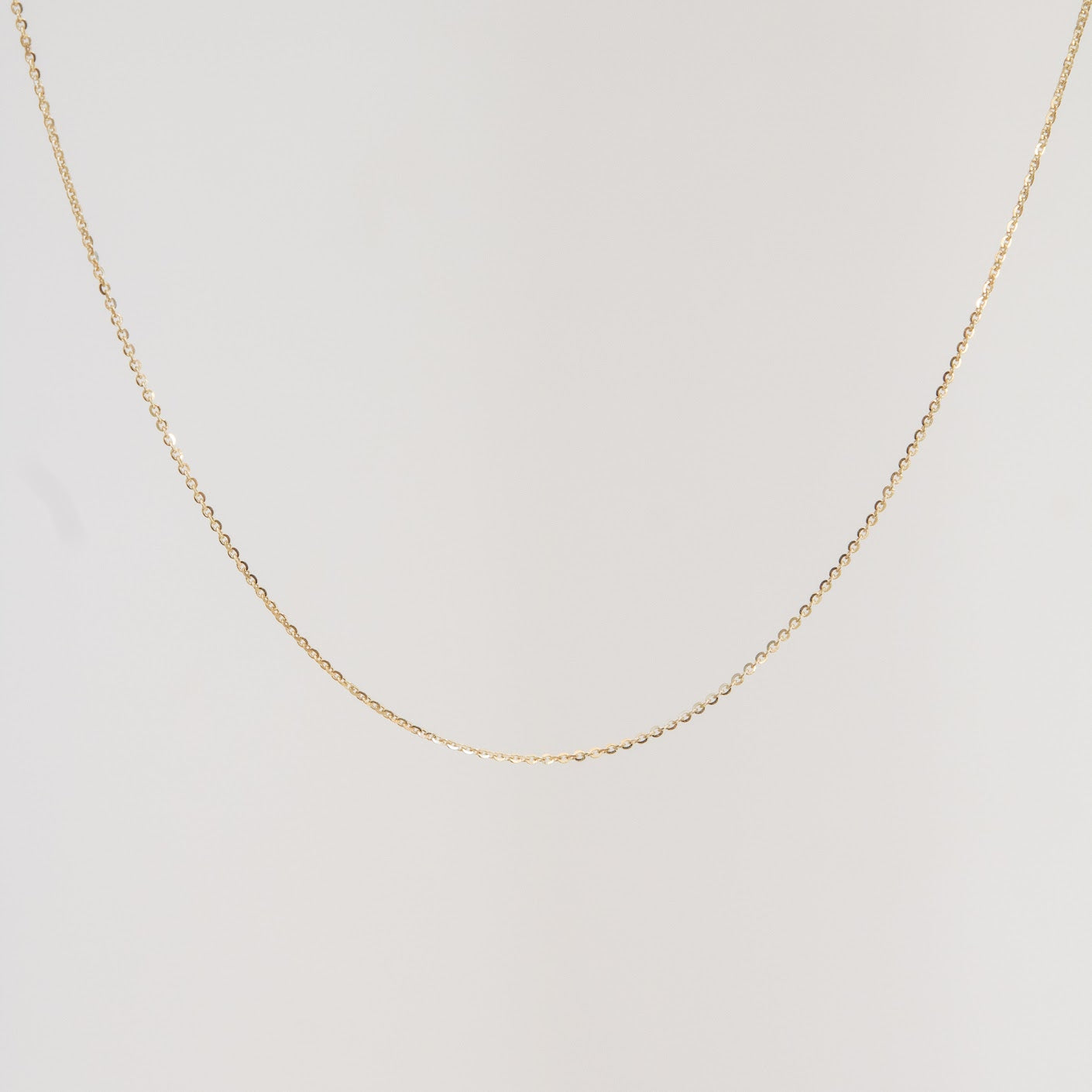 10K Rolo Chain Necklace