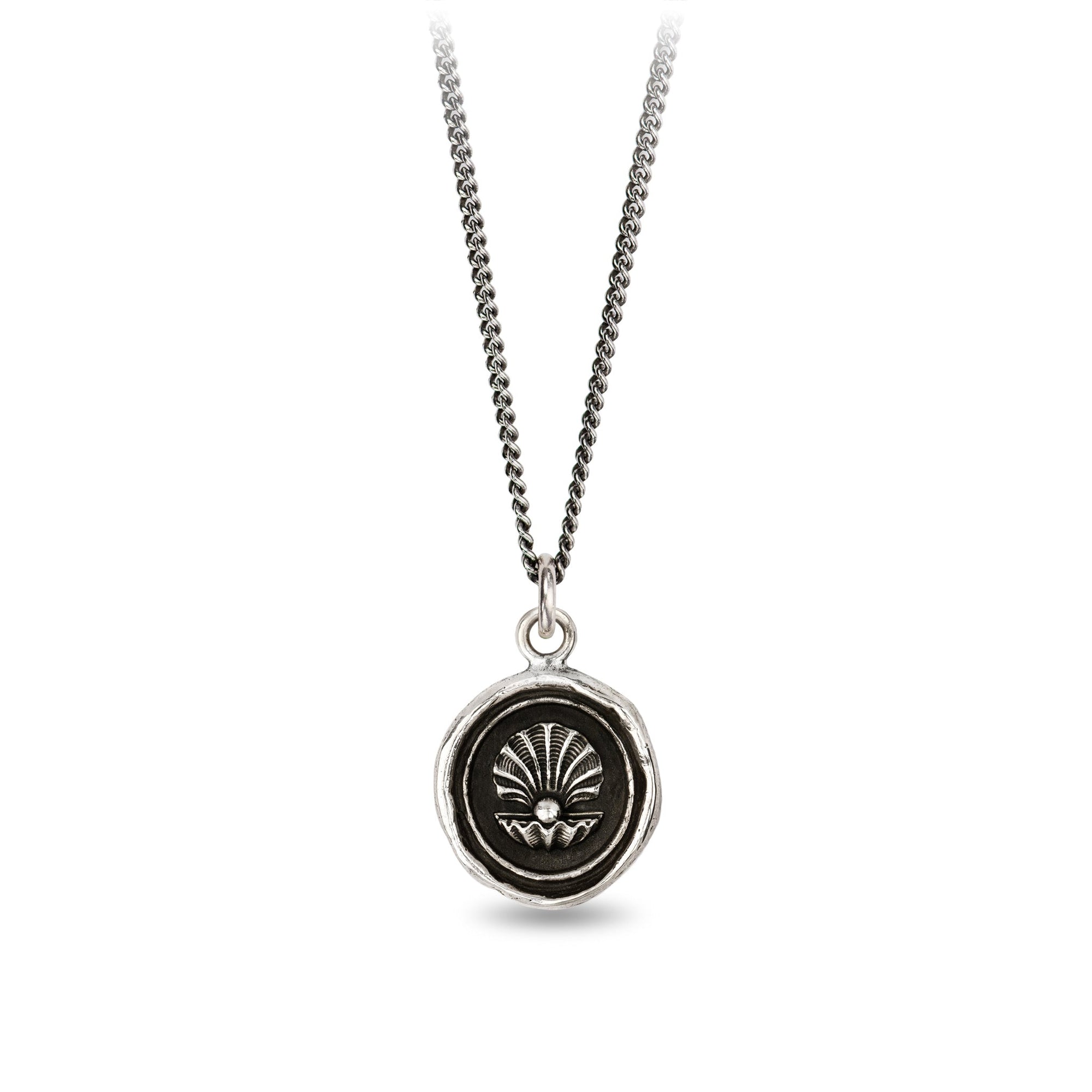The World is Your Oyster Talisman Necklace