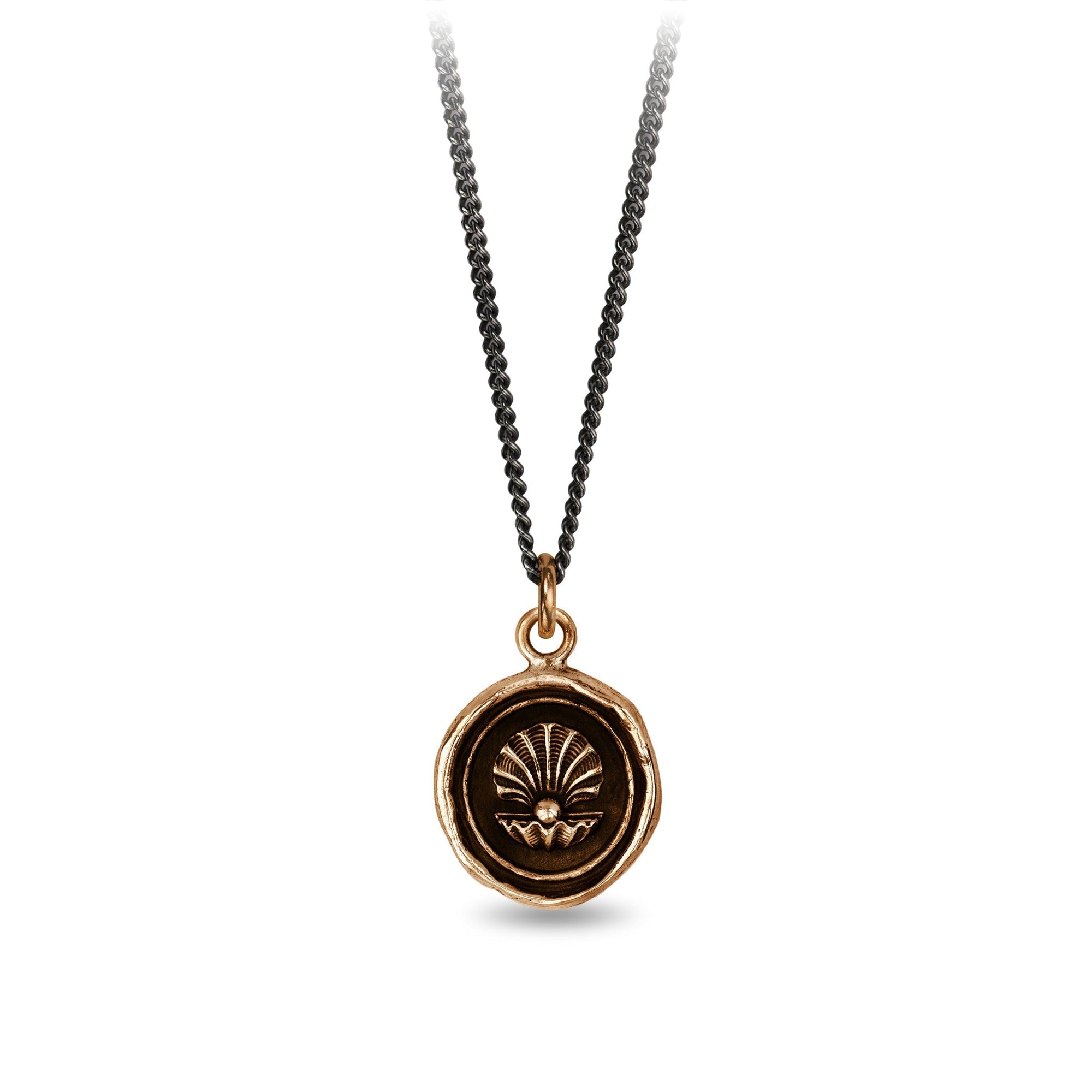 The World is Your Oyster Talisman Necklace