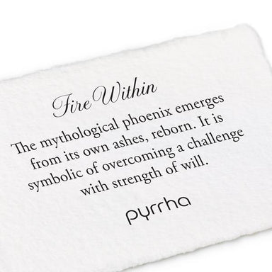 Fire Within Meaning Card