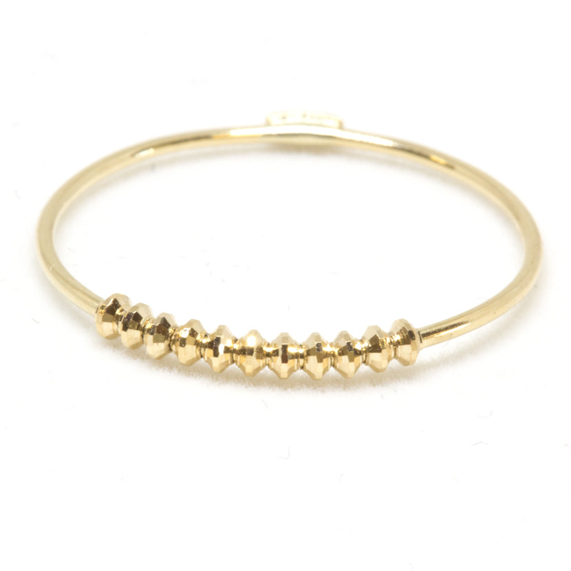 18K Shimmer Skinny Ring