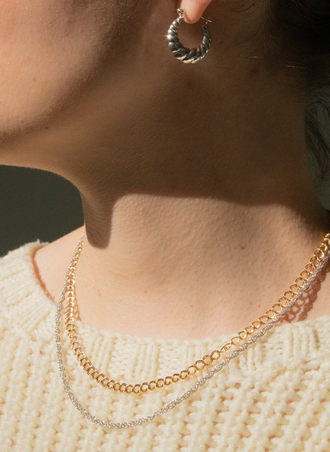 Ambrosia Chain Necklace Silver