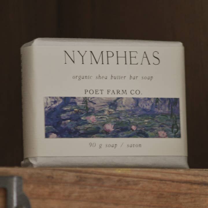Masterpiece Bar Soap Nympheas