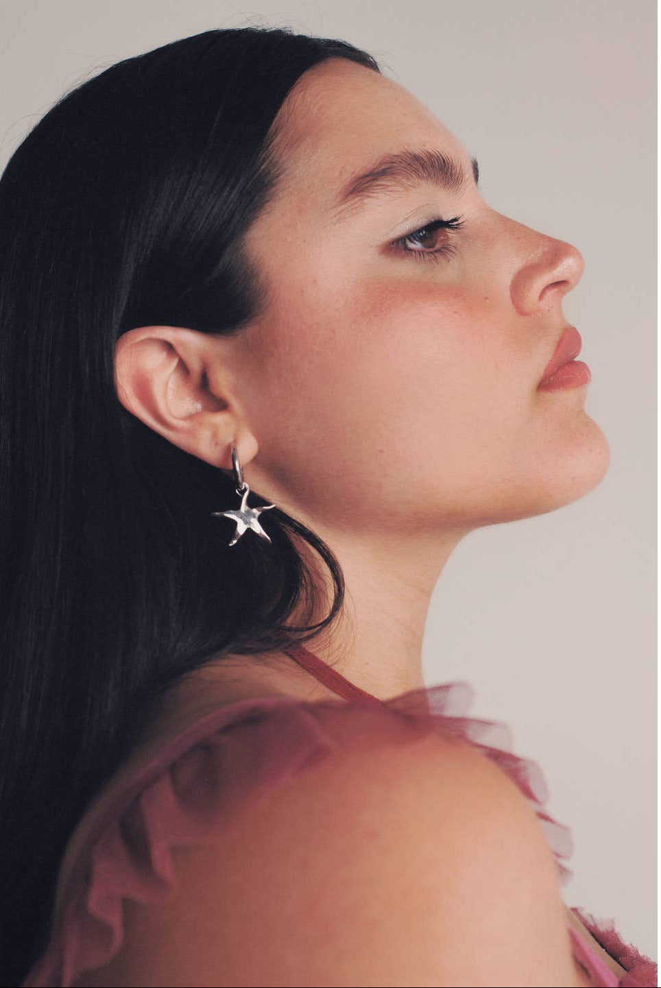 Estelle Hoops Silver