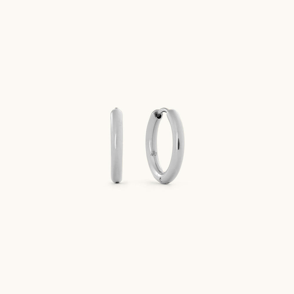 April Earrings Silver