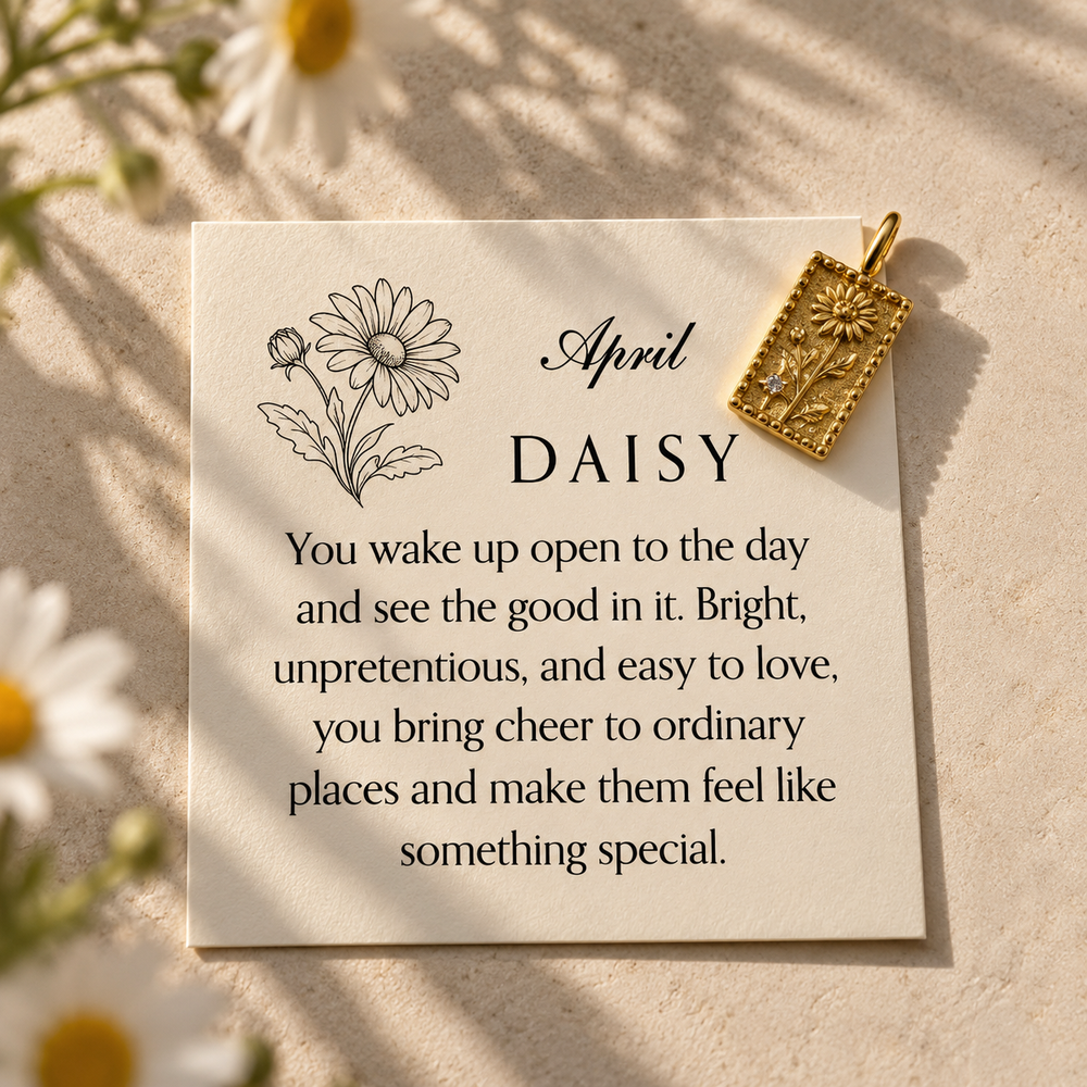 April Garden Charm - Daisy