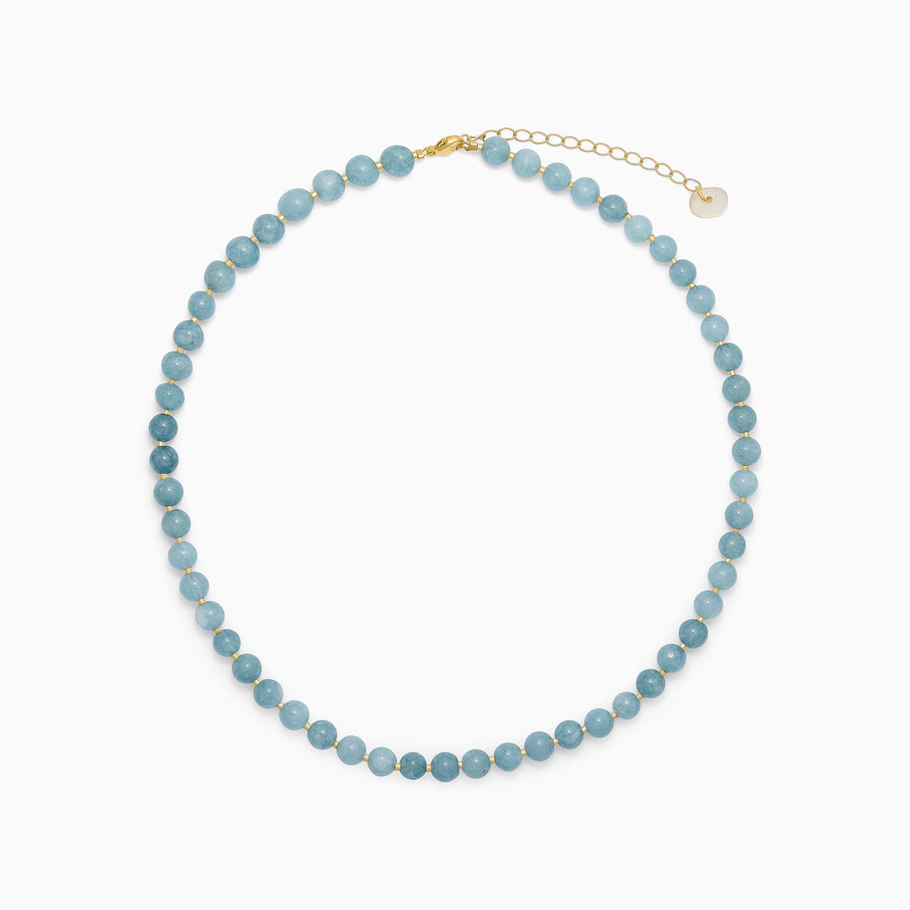 Hailey Necklace Aquamarine