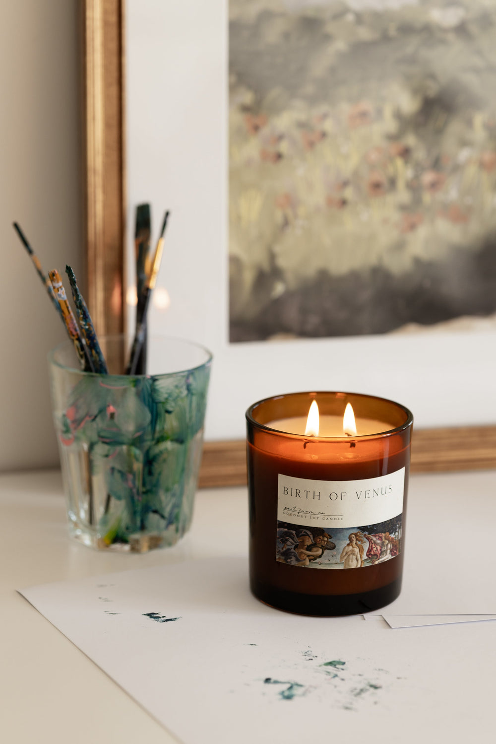 Masterpiece Candle Birth of Venus