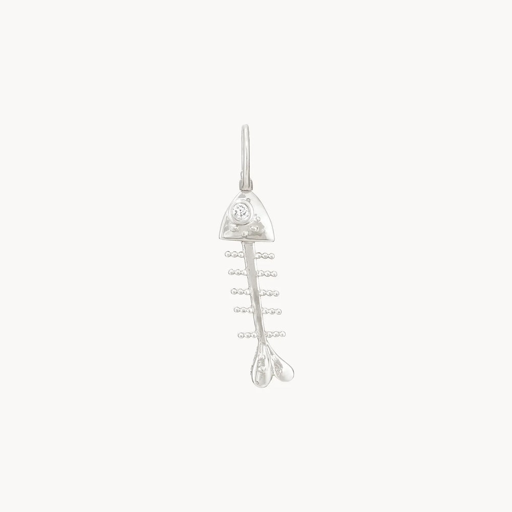 Bare Bones Fish Charm