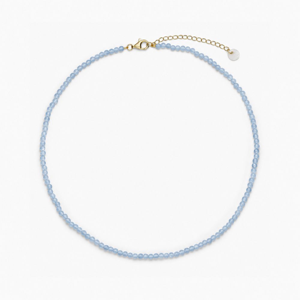 Luna Necklace Aquamarine