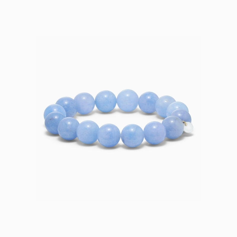 Chunky Stretch Bracelet Aquamarine