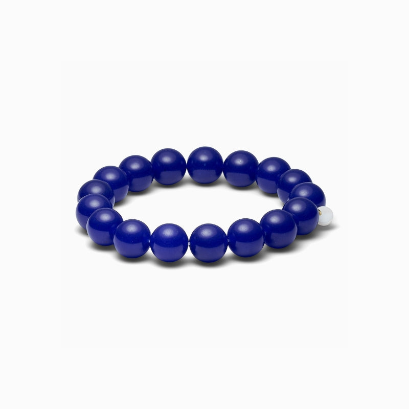 Chunky Stretch Bracelet Lapis Lazuli