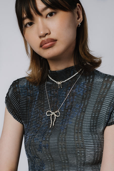 Maisie Pearl Necklace Gold