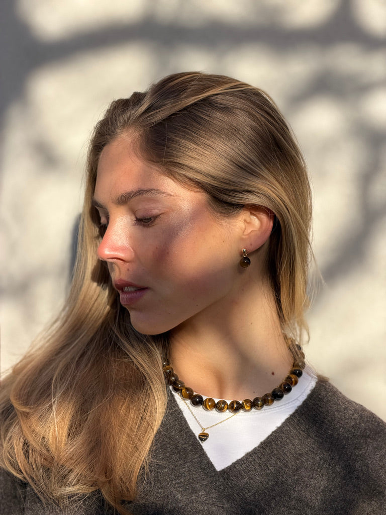 Faro Necklace Tiger Eye