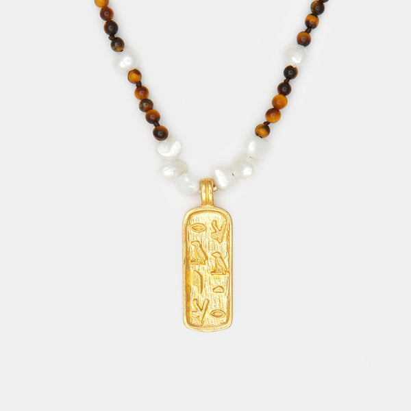 Ula Tiger Eye Necklace