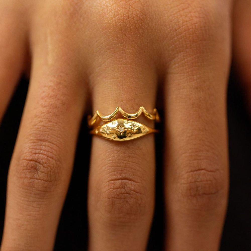 Endless Starry Dome Ring