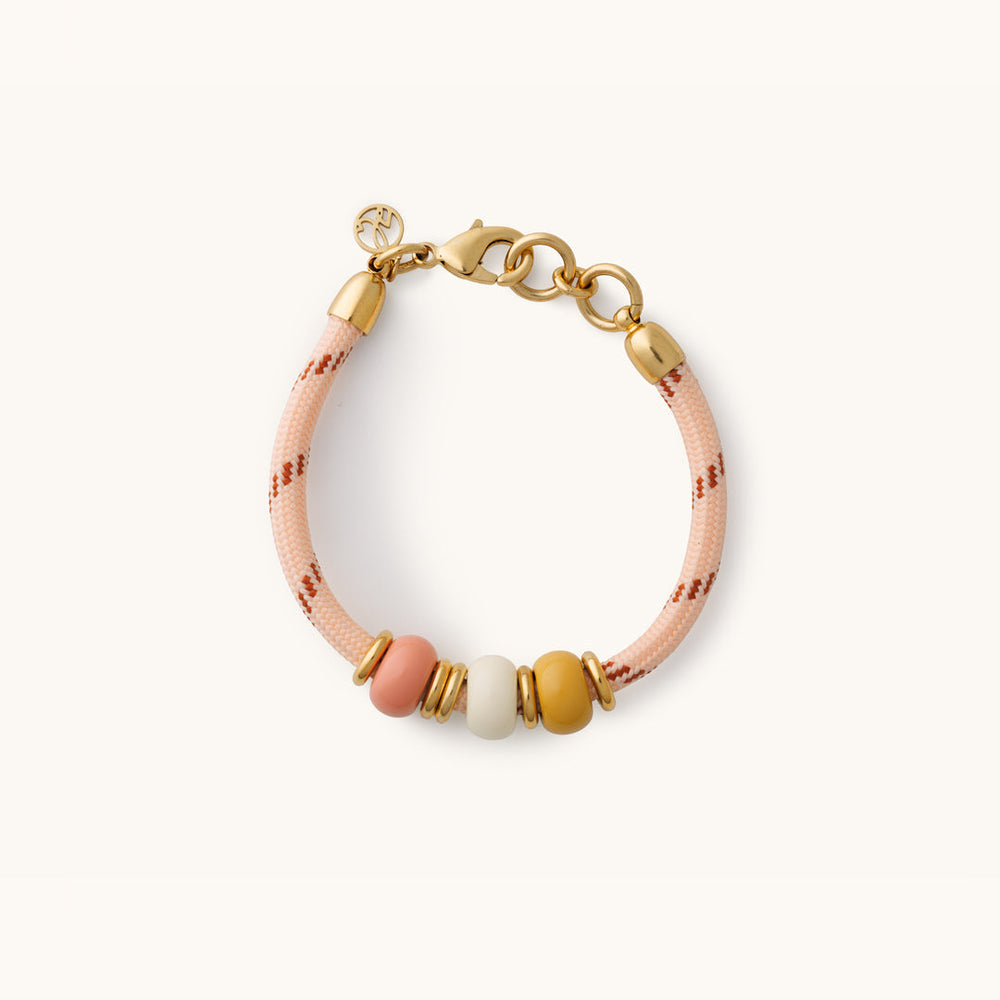 Sugar Blossom Cord Bracelet Sunkissed