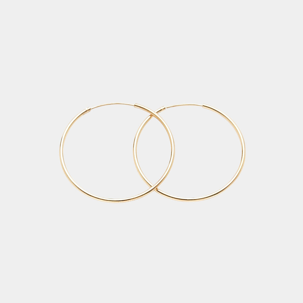Gold Vermeil Hoops