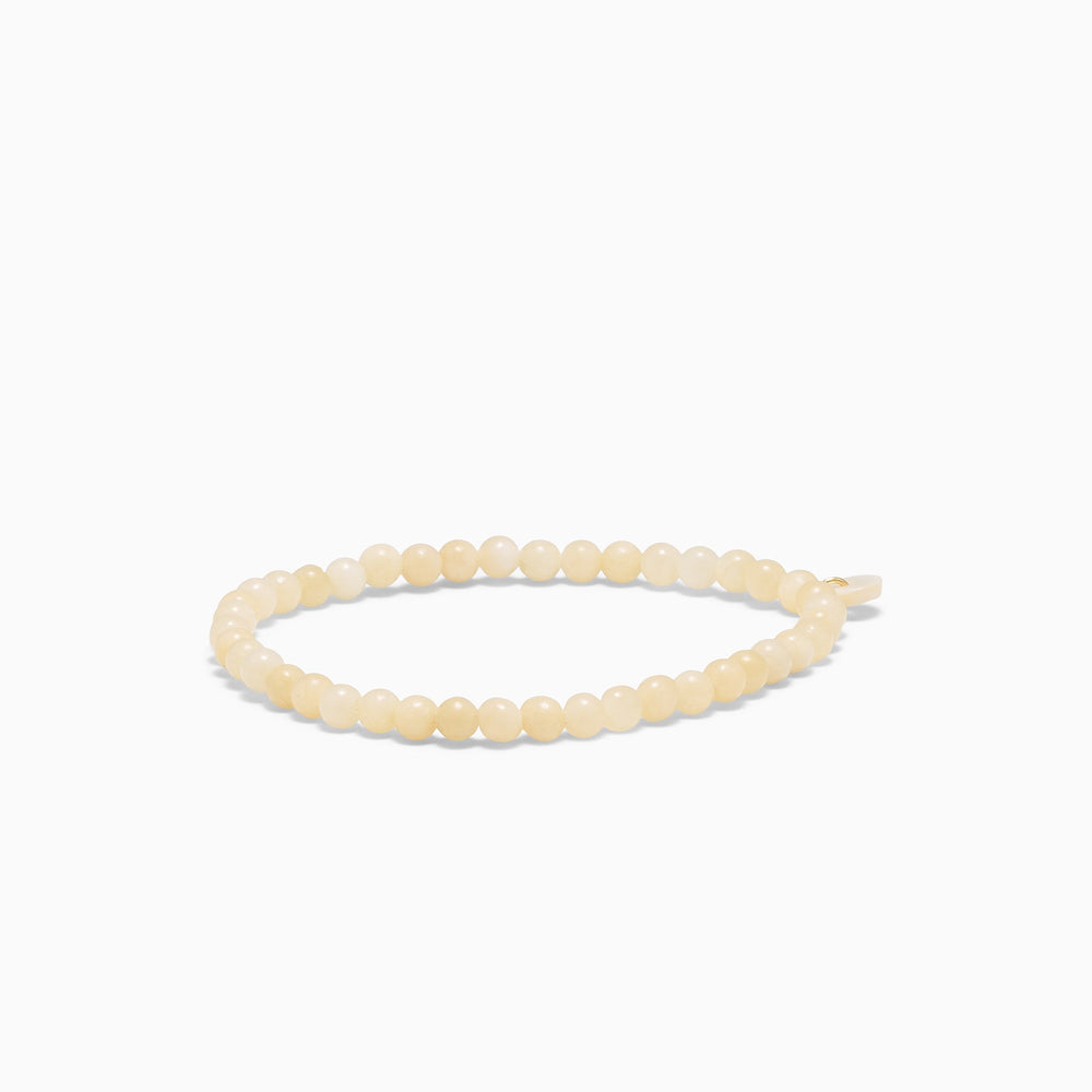 Petite Stretch Bracelet Yellow Jade