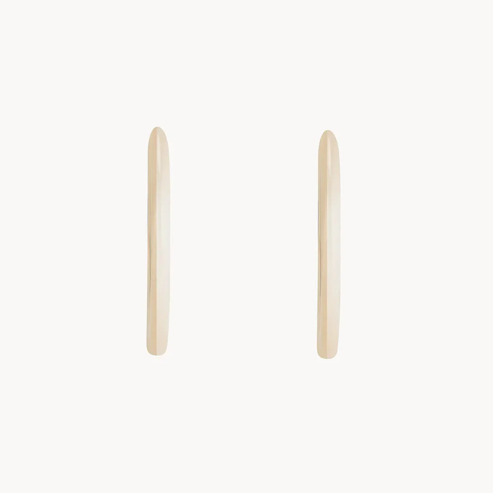 14K The Large Perfect Everyday Hoops