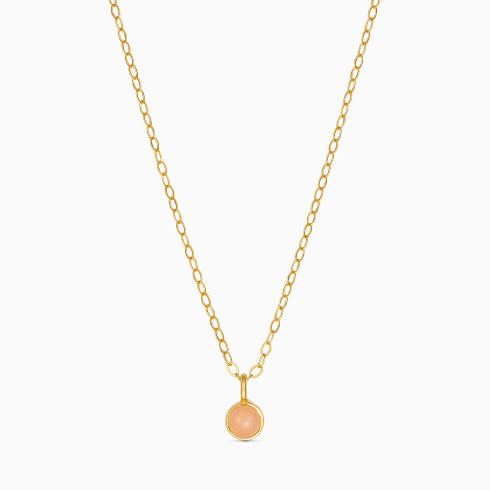 Aya Necklace Rose Quartz