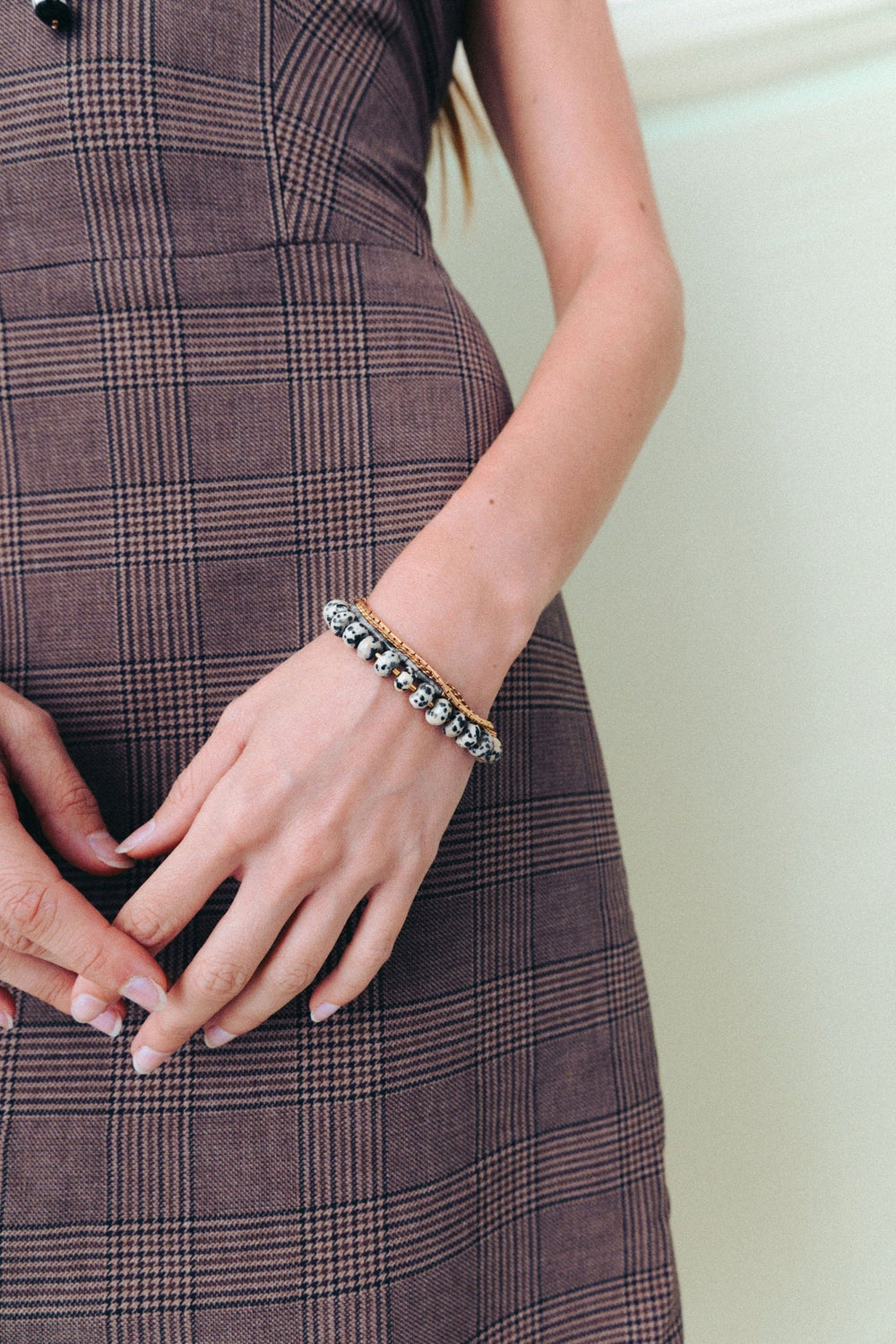 Marlow Bracelet Dalmation Jasper