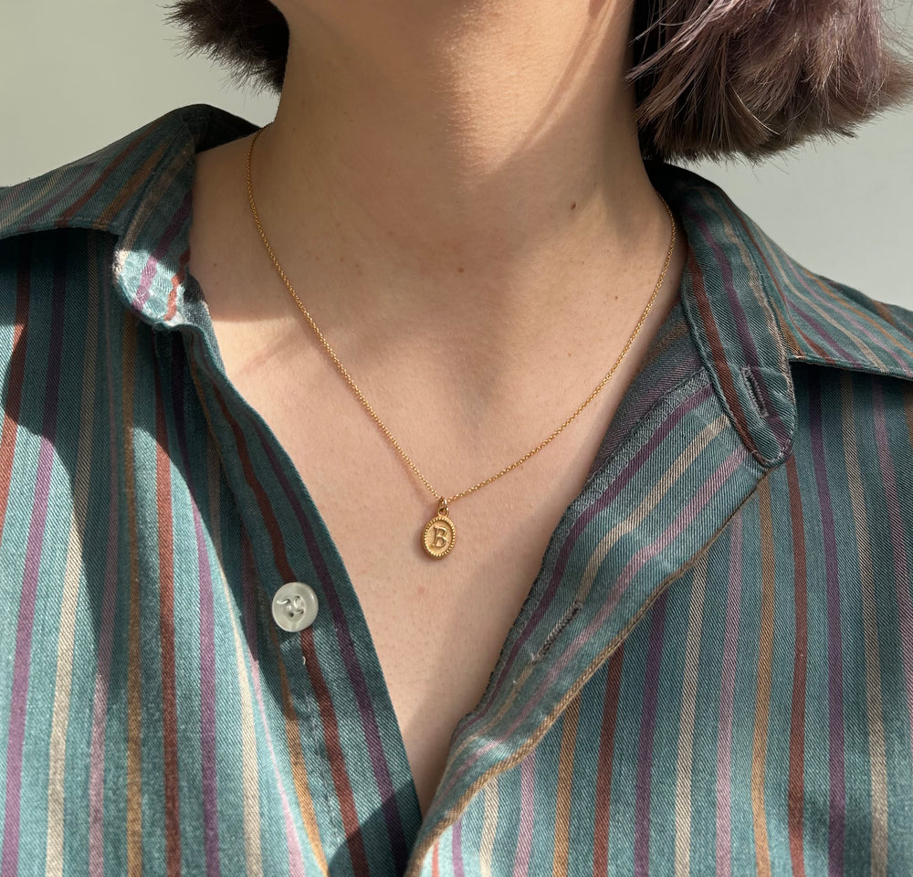 Anais Initial Necklace