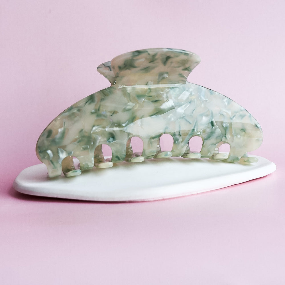 The XL Hair Clip Green