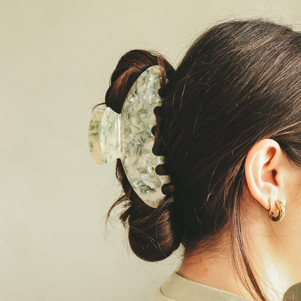 The XL Hair Clip Green