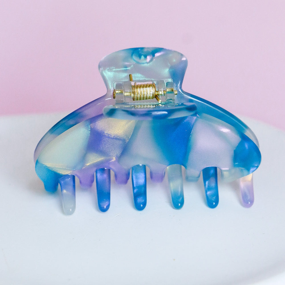 The Nella Hair Clip Aqua