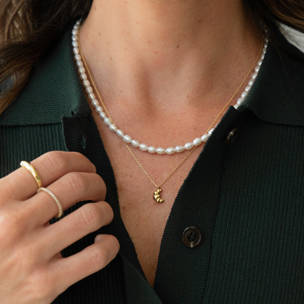 Croissant Necklace