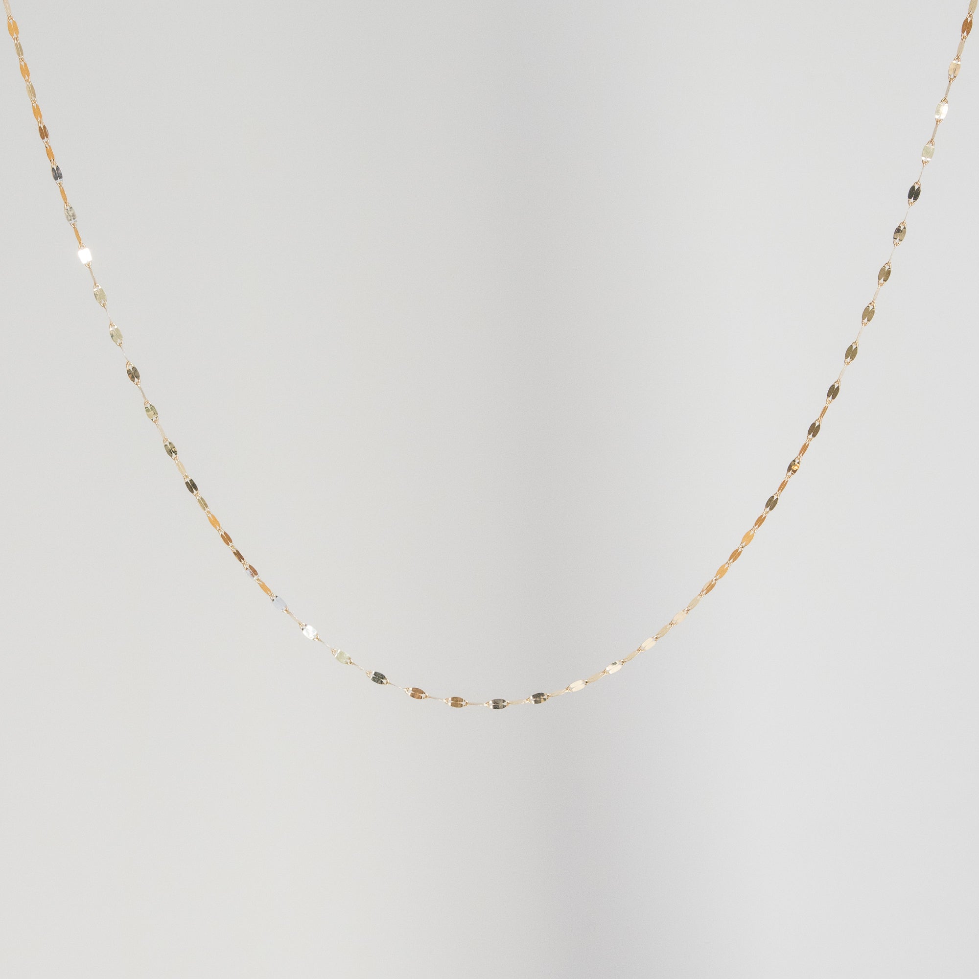 10K Petal Chain Necklace