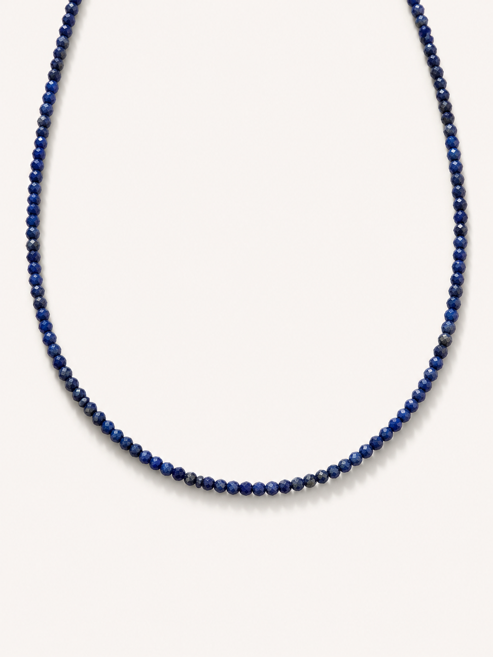 Petite Gemstone Necklace Lapis