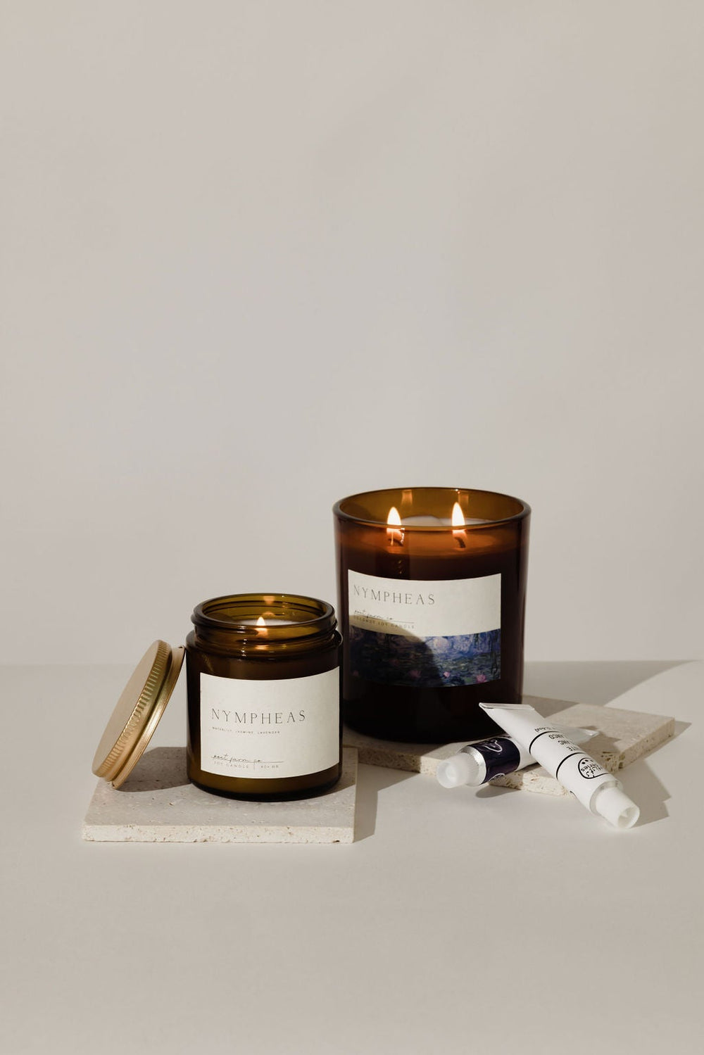 Masterpiece Candle Nympheas