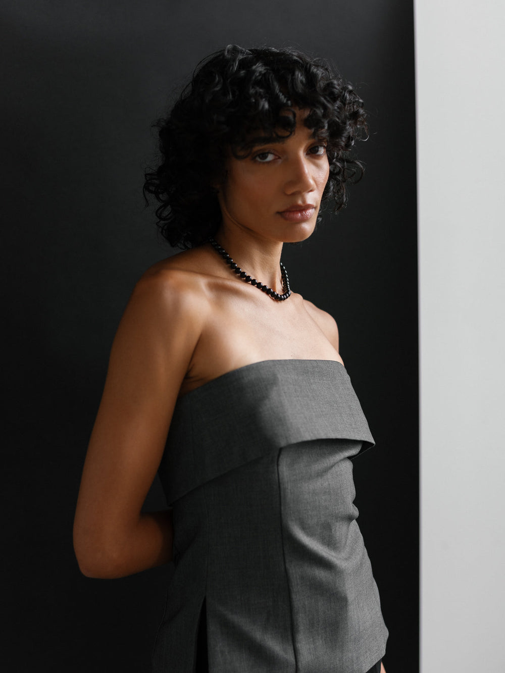 Classic Boule Necklace Black