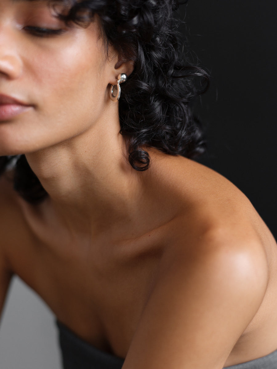 Roan Earrings Silver