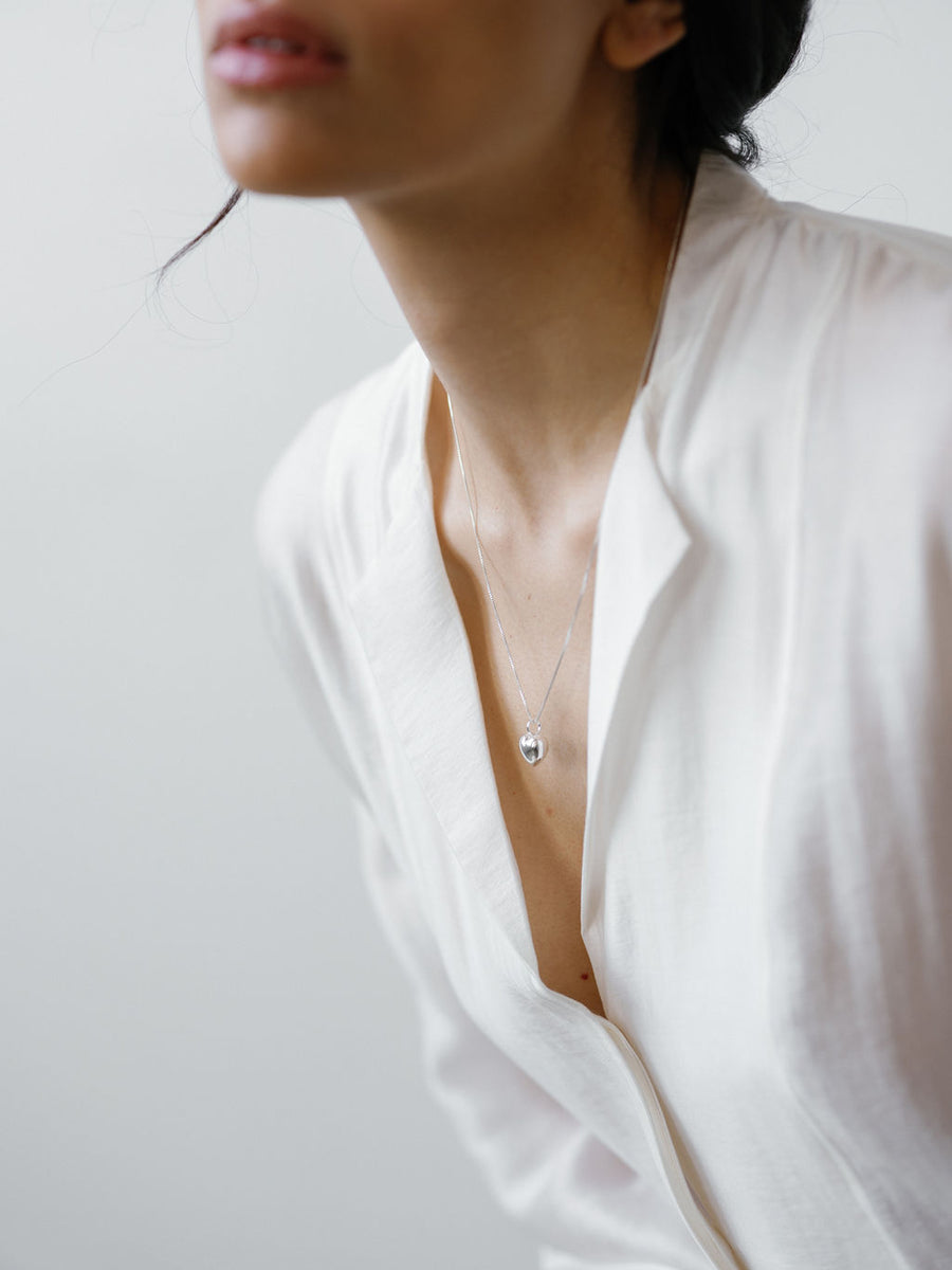 Lucia Necklace Silver