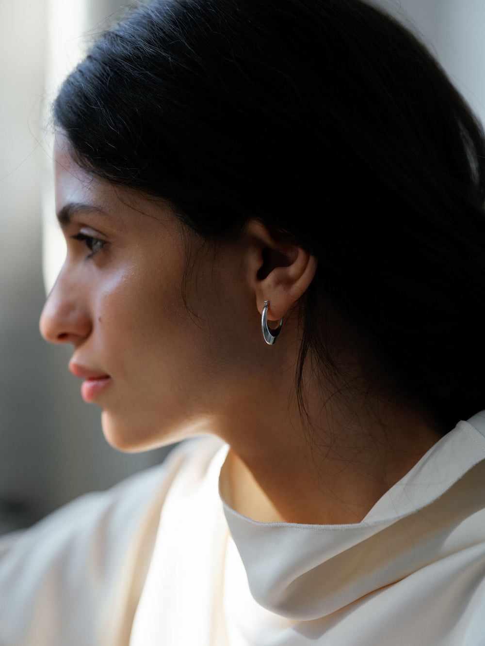 Lena Earrings Silver