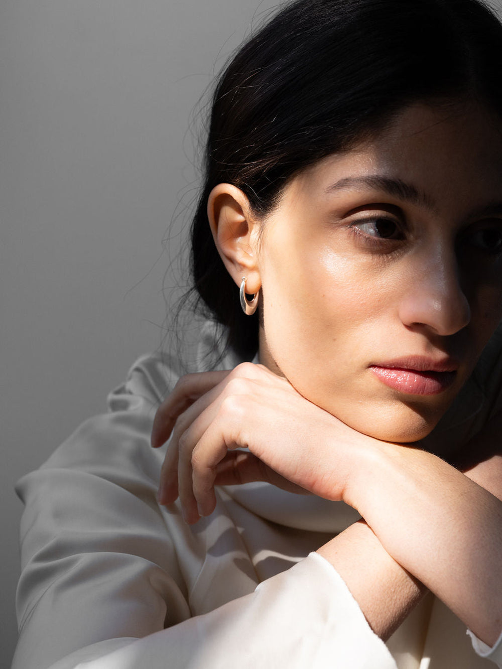 Lena Earrings Silver