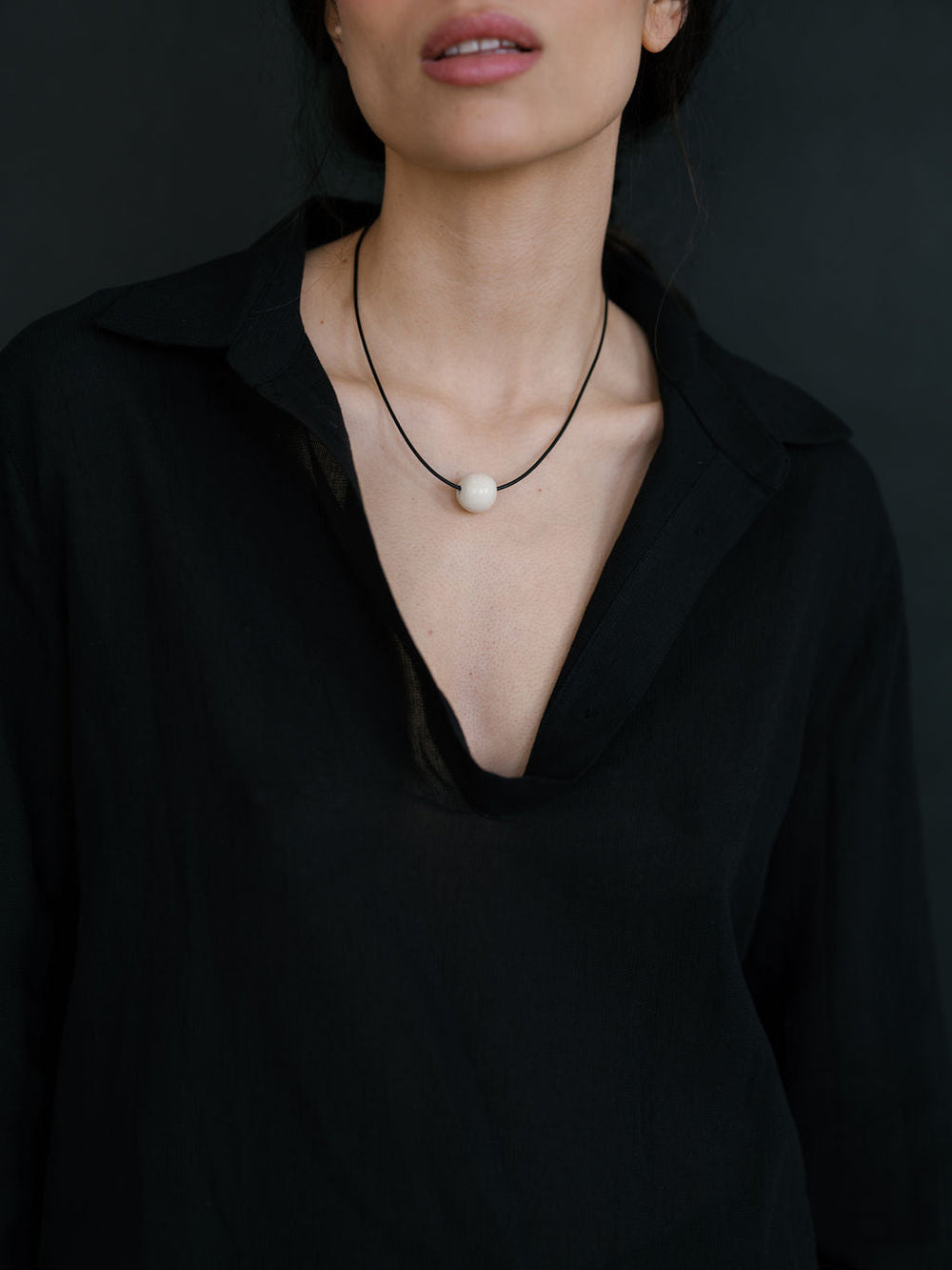 Loter Necklace Ecru