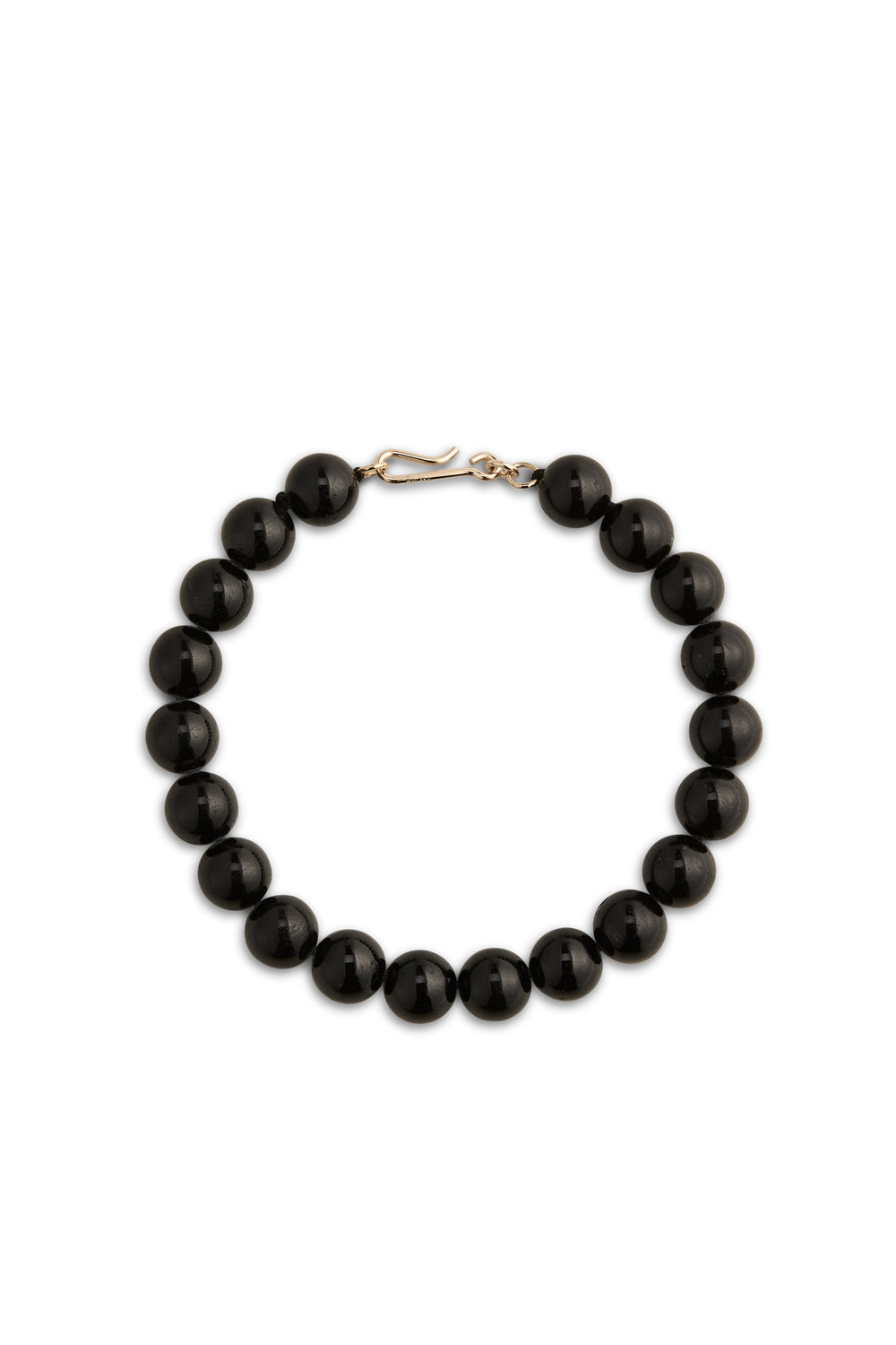 Classic Boule Bracelet Black Tourmaline