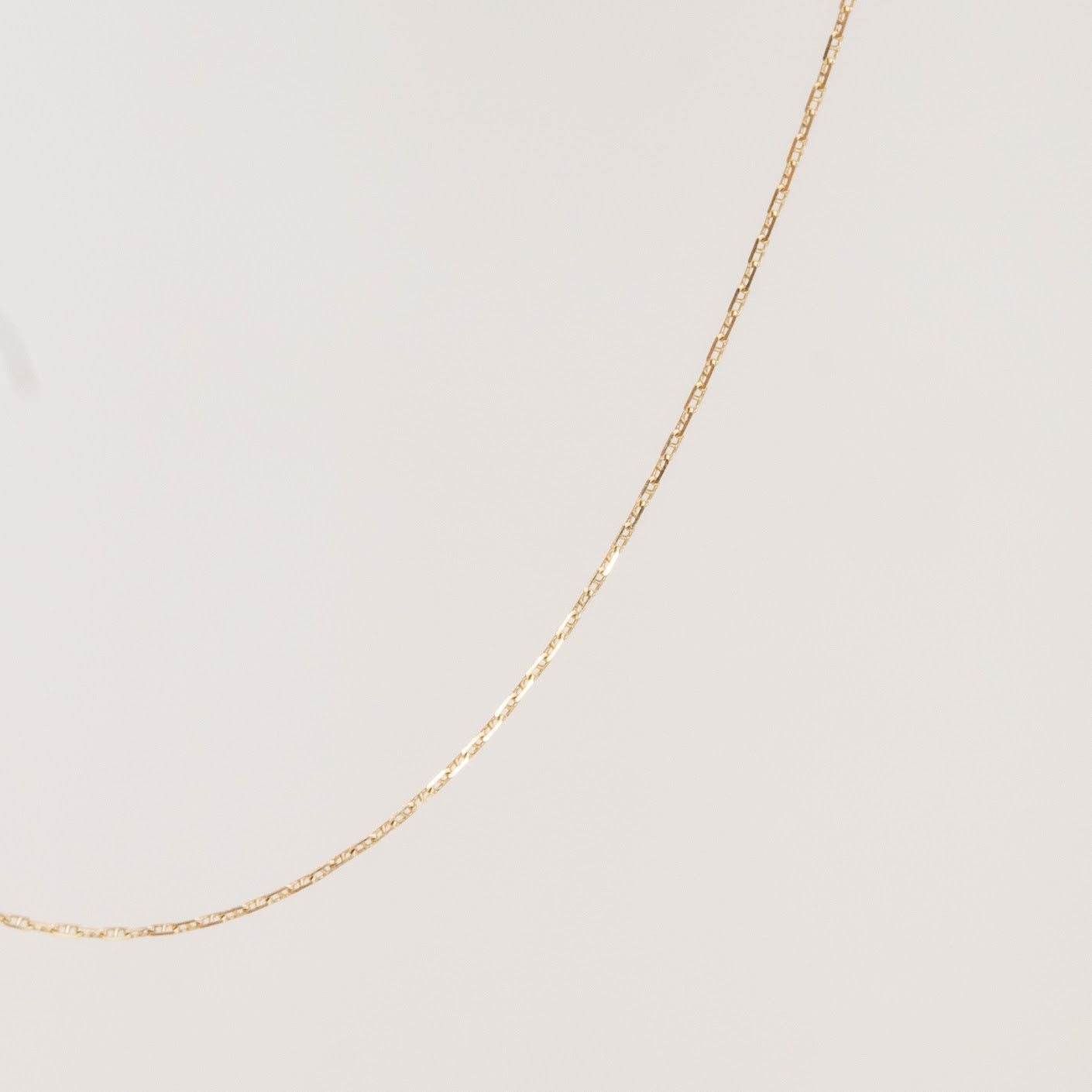 10K Custom Cut Mariner Chain Necklace