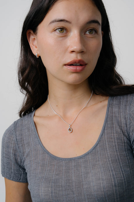 Ami Necklace Silver
