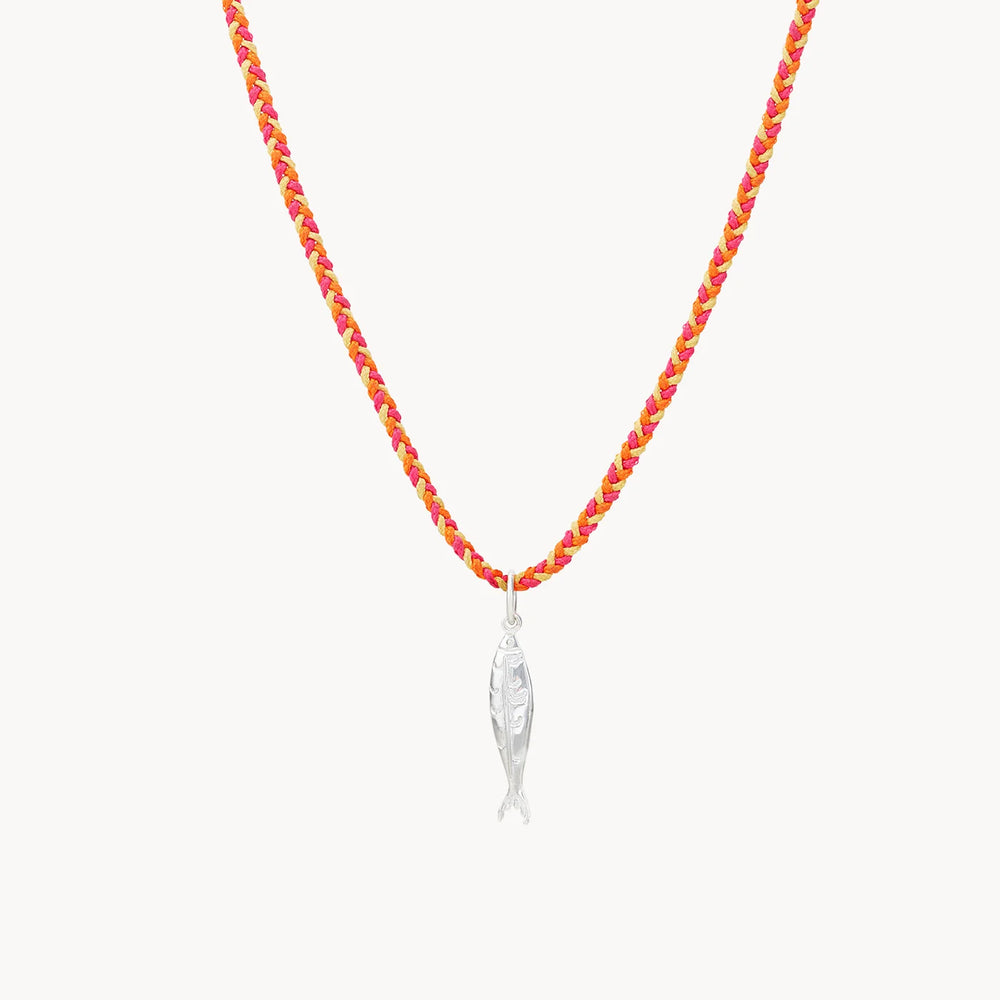 Sunspell Memory Braided Cord Necklace