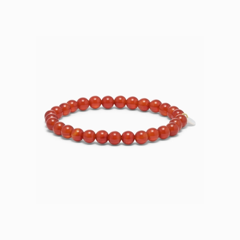 Essential Stretch Bracelet Red Jade